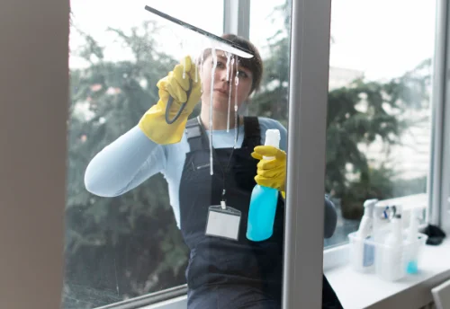 Nettoyage de vitres intérieures et extérieures à Quimperlé